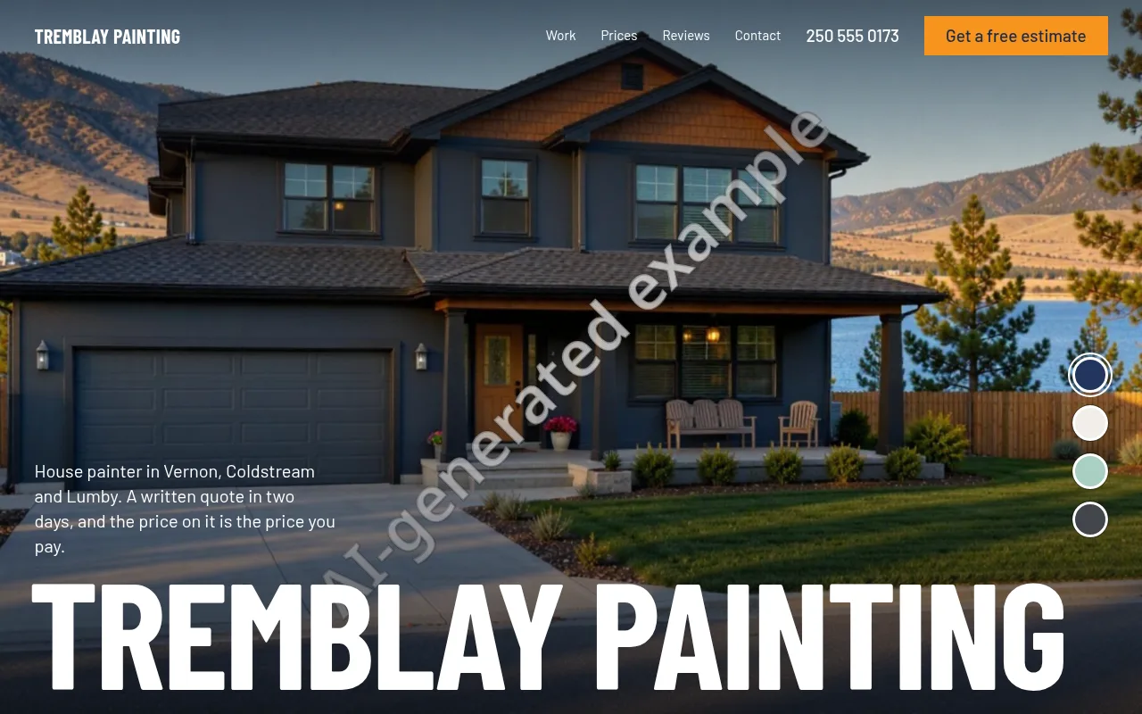 Tremblay Painting: A colour picker that tells the truth